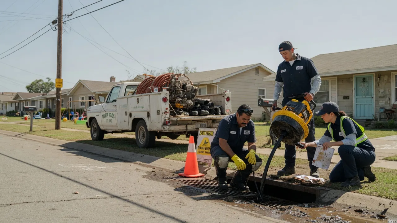 Drain Cleaning in Hutchins, TX near me